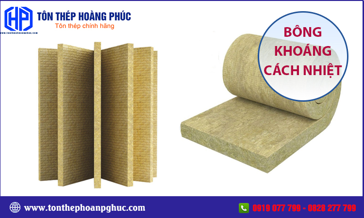 Bông khoáng cách nhiệt