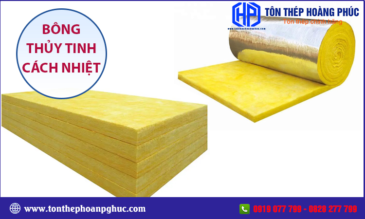 Bông thủy tinh cách nhiệt