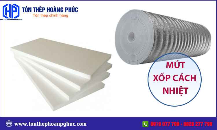 Mút xốp cách nhiệt